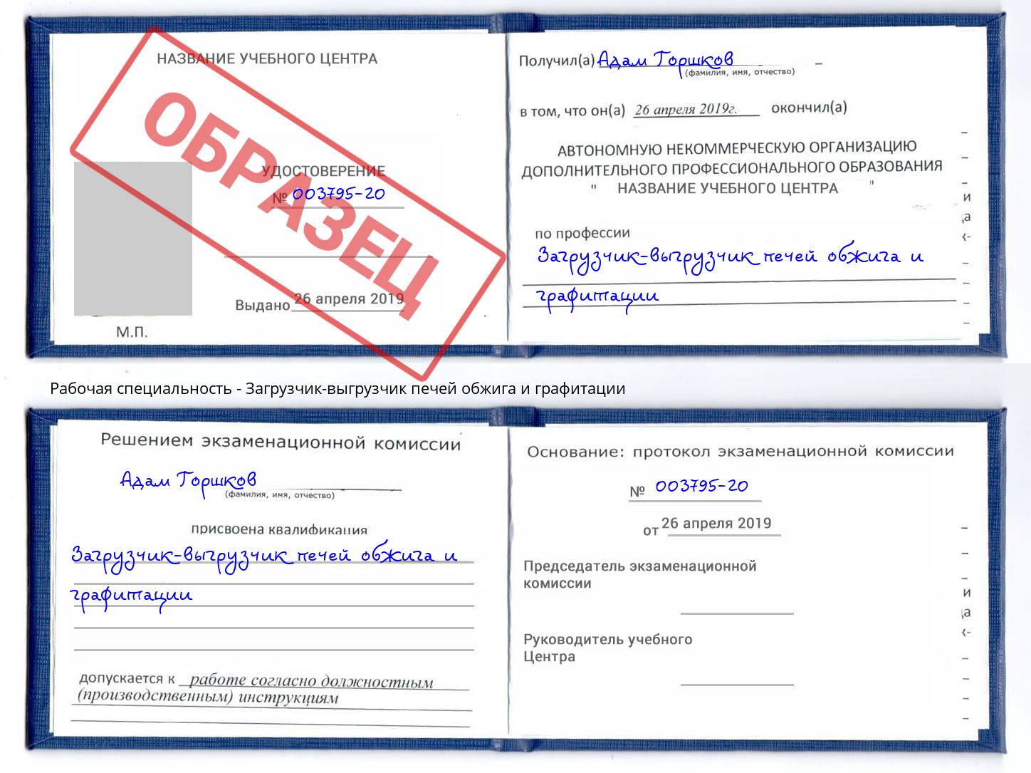 Загрузчик-выгрузчик печей обжига и графитации Щёкино