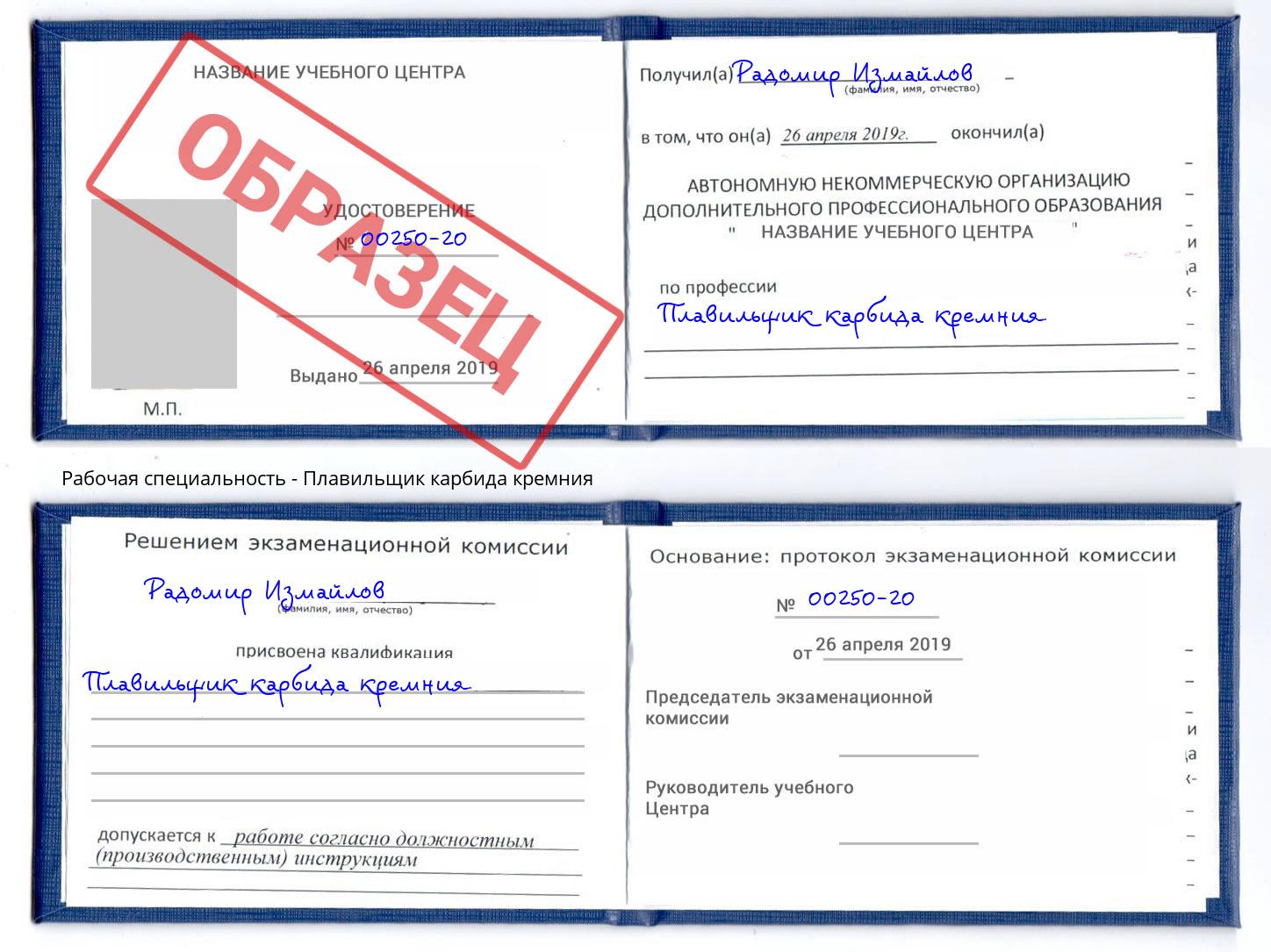 Плавильщик карбида кремния Щёкино